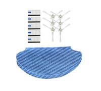 Outils compatibles avec Chiffons Brosses latérales Filtre HEPA Compatible avec Rowenta Tefal Explorer 20 40 Serie RG6871WH RG6825WH Pièces d'aspirateur robot Smart Force