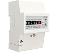 Outils compatibles avec Compteur d'électricité monophasé sur rail DIN, moniteur de consommation d'énergie 230 V 5 (100) A