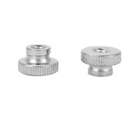 Outils compatibles avec Écrou moleté, écrou moleté, écrou moleté, écrou moleté en acier au carbone plaqué, M3 M4 M5 M6 M8 M10, écrous moletés (M6 (5 pièces))