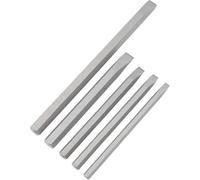 Outils compatibles avec Ensemble de 5 ciseaux à bois en acier allié, foret à ciment avec tige droite, couteau à découper le bois, outils pour diverses pierres, ensemble de ciseaux