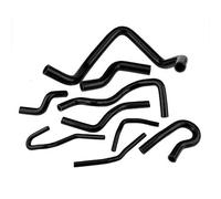 Outils compatibles avec Kit de 9 durites de radiateur en Silicone de 4,5 mm pour Honda Civic D15 D16 SOHC EG/EK 1992, 1993, 1994, 1995, 1996-2000, 3 Couleurs Disponibles(Black)