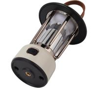 Outils compatibles avec Lanterne de camping portable 3 modes d'éclairage pour les amateurs de plein air Lanterne de camping rechargeable pour chemin de fer (vert)(White)
