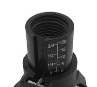 Outils compatibles avec Localisateur de corne de perceuse électrique Pièces de rechange pour outils électriques, positionnement précis, outil de toupie à bois pratique et portable