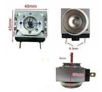 Outils compatibles avec Minuterie mécanique 15/90/120 minutes avec sonnerie pour four à micro-ondes électronique(Silver)