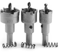 Outils compatibles avec Outils électriques, ensemble de 3 forets et scies cloches, foret pilote pour bois, alliage fin, coupe-tôle 20/25/30 mm, accessoires pour scies cloches