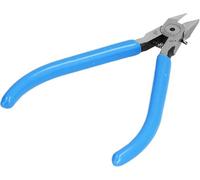 Outils compatibles avec Pince coupante diagonale Pince coupante Pince diagonale Outil de coupe de fil électrique Bleu avec ressort de rebond Quincaillerie industrielle Coupe-fils