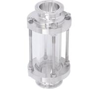 Outils compatibles avec Regard en ligne en acier inoxydable SUS304, viseur droit sanitaire avec collier de serrage (tuyau d'écoulement OD 25 mm)