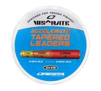 Outils Cresta Visorate Accelerate Tapered Leaders (x10) Noir 0,18/0,25 mm