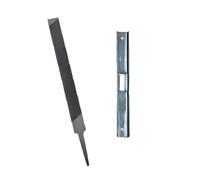 Outils d'affûtage pour tronçonneuse, jauge de profondeur universelle et lime plate en métal, kit d'affûtage pour tronçonneuse générale
