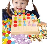 Outils d'ajout et de soustraction pour , jeux de mathématiques pour de 5 à 7, boîte d'apprentissage multifonctionnelle en bois, manipulateurs mathématiques | Jeux de mathématiques pour