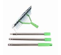 Outils d'aménagement payger de chaume, râteau de chaume, râteau de chaume Ergonomique avec des Dents en Acier - Râteau de chaume de pelouse à 3 Sections pour Les Soins de pelouse