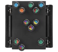 Outils d'apprentissage assisté par accords noirs d'aide à la guitare, accessoires d'assistant de pratique de guitare, matériel ABS + PC avec 30 méthodes de pressage d'accords pour