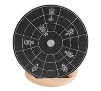 Outils d'apprentissage de la théorie musicale | Roue à cordes musicales, accords de notes, outils de signature clés pour étudiants en musique, auteurs-compositeurs, enseignants
