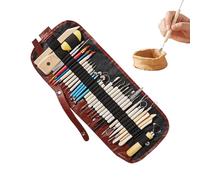 Outils d'argile - Ensemble d'outils de séchage à l'air pour Adultes | Kit de céramique de 36 pièces pour Dessiner Création de Points pour débutants Adultes