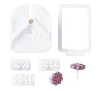Outils D'argile Pour Boucles D'oreilles - Stud Post Incorporer Applicateur De Plateau Pour Poinçon Pointu | Outil De Moule De Barre De Barre De Bijoux Maison Pour L'école Pour Pin Rott