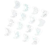 Outils D'art Du Visage De Précision Avec Feuilles PET Réutilisables Pochoir De Dessin Pour Les Amateurs De Maquillage Et Les Sur Scène Pochoir De Peinture Pour Le Visage