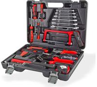Outils d'atelier en mallette, ensemble de 47 pièces