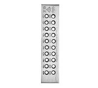 Outils de bijouterie, plaque d'étirage métallique à trous ronds, fabrication de bijoux et artisanat, 7.1-9.00mm