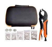Outils de bouton-pression à vis, pince à anneau robuste, kit de bouton-pression, pince à bouton-pression, pince à bouton-pression, kit de couture pour tissu, outils à bouton-pression, boutons-pression