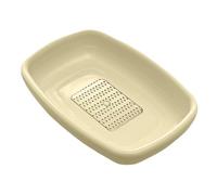 Outils de broyage d'ail, râpe à wasabi, pour moudre l'ail - Râpe à oignon et à usage domestique, de déchiqueteuse de cuisine portable pour wasabi, ail, légumes