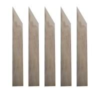 Outils De Calfeutrage En Bois,5X Outil De Finition De Mastic En Bois,Applicateur De Lissage De Calfeutrage Réutilisable,Bâtons D'outillage En Silicone,Outil D'épandage De Calfeutrage Pratique