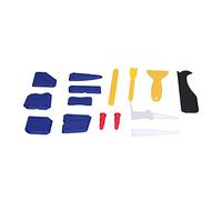 Outils de calfeutrage Kit de 15 pièces de pistolet à colle en silicone, plaque de grattoir, buse de pistolet à colle, outil de retrait de calfeutrage de couture de beauté,