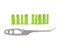 Outils de calfeutrage - Outil de lissage de joints avec 9 têtes ergonomiques en silicone - Pour projets de bricolage professionnels débutants, salle de bain, fenêtres, carreaux, brique, sol, évier