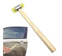 Outils de carrosserie de voiture - Poignée en bois Accessoires pour véhicules lourds,Carrosserie Tôle Marteaux,Pour camionnette, voiture de tourisme, pickup, SUV et atelier