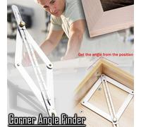 Outils De Charpentier Flexibles Professionnels Combinaison Regle D'angle Carre Rapporteur Outil De Mesure Multifonction