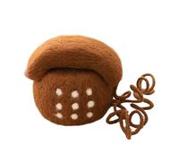 Outils de coiffure en feutre doux pour bébé - Pantoufles compactes tasse à café et accessoires de téléphone pour nouveau-né, portraits, styles multiples