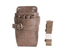 Outils de coiffure poche， Sac à outils portable for salon de coiffure, design tendance, sac à bandoulière for coiffure(Khaki)