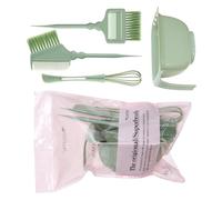 Outils de coloration des cheveux avec pinceaux denses pour AtHome, vert, B | Tête de brosse en ABS conviviale et poignée ergonomique pour coloriage à la maison, application de qualité salon