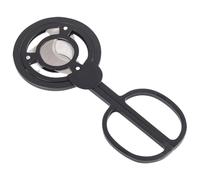 Outils de coupe de cigares - Coupe-triple lame en acier inoxydable | Coupe-cigares de poche plaqué or, couteau à zigarre, 3 lames, ciseaux cubains