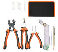 Outils de coupe de mosaïque de précision comprenant 3 pinces et un appareil portable pour couper le verre, la pierre et les carreaux de céramique avec précision