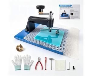 Outils de coupe de verre, kit de coupe de cercle de verre, outil de coupe de cercle de lentille, boussole, outil de coupe circulaire pour verre teinté et verre ordinaire