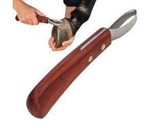 Outils de Coupe pour Sabots de Cheval | avec manche antiglisse outil à main | Outil de maréchal-ferrant pour chevaux | Pour soins au bain, élevage, ferme, ranch, vétérinaire, équitation