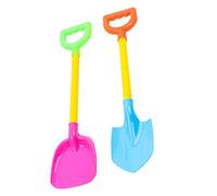 Outils de creusement pour Enfants, Enfants Snow Phed Set Plastic Beach Spade Sand Scoop Toy avec Une Longue poignée 2pcs Couleur aléatoire