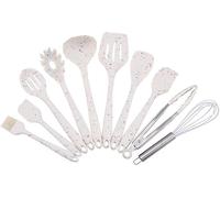 Outils de cuisine, Ensemble d'ustensiles de cuisine en Silicone, ensemble résistants à la chaleur, sans rayures, ustensiles faciles nettoyer, outils for, 10 pièces