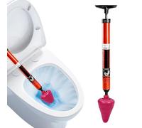 Outils de déboucheur de toilettes,Poignée de tête de retour puissante | Déboucheur WC lourd - pour la maison, la salle de bain, la buanderie, le garage, le dortoir universitaire, le bureau, l'évier