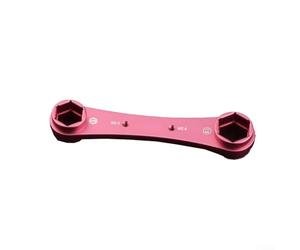 Outils de démontage de moulinet pour DAIWA ABU S Series, clé multifonction avec extracteur de roulement de 3 mm, outil de démontage de bobine pour réparation de moulinet de pêche, aluminium CNC (noir)