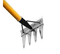 Outils De Désherbage De Jardin - Désherbeur Manuel Double Face | Grattoir Multifonction Démontable pour Jardin Potager Cour Arrière