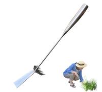 Outils de Désherbage pour Jardinage | À Main Ergonomique Résistant à la Rouille - Outil de Jardin Arrache Mauvaises s et Arrache Sauvageons | pour Jardinier Enlèvement d'Cour Pelouse Extérieur Ferme P