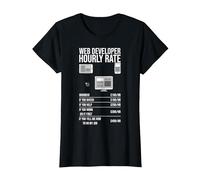 Outils de développement Web App Informatique Technologie du site Web T-Shirt, Femme, Noir, 3XL