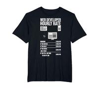 Outils de développement Web App Informatique Technologie du site Web T-Shirt, Homme Grandes Tailles, Noir, 3X Tall