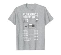 Outils de développement Web App Informatique Technologie du site Web T-Shirt, Homme, Gris Chiné, 3XL