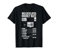 Outils de développement Web App Informatique Technologie du site Web T-Shirt, Homme, Noir, 4XL