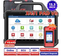 Outils de diagnostic automobile Launch X431 PADVII Elite, PAD7 PAD VII J2534 Smartlink, scanner automobile, outil de programmation en ligne EU Version