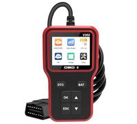 Outils de Diagnostic OBD2 Scanner par MMOBIEL - Lecteur Code Check Engine avec Reset, Préparation I/M, Cadre Gelé, Mode 8 - Outil de Diagnostic OBDII/EOBD pour Véhicules Conformes au Protocole OBD2