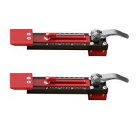 Outils de façade - Kit d'assemblage Jauge de façade 2 pièces,Outil de mesure réglable pour montage de barre et mesure d'angle Conception conviviale