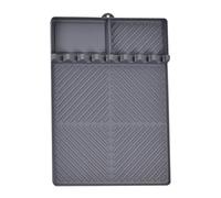 Outils de fer à repasser en silicone, coussin de queue d'étagère latérale | Auvent d'ustensiles de barbecue grill - Repose-ustensiles, coussinet en silicone, outil de barbac